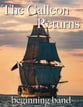 The Galleon Returns Concert Band sheet music cover